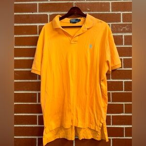 Polo Ralph Lauren Orange Short-Sleeve Polo – Size L